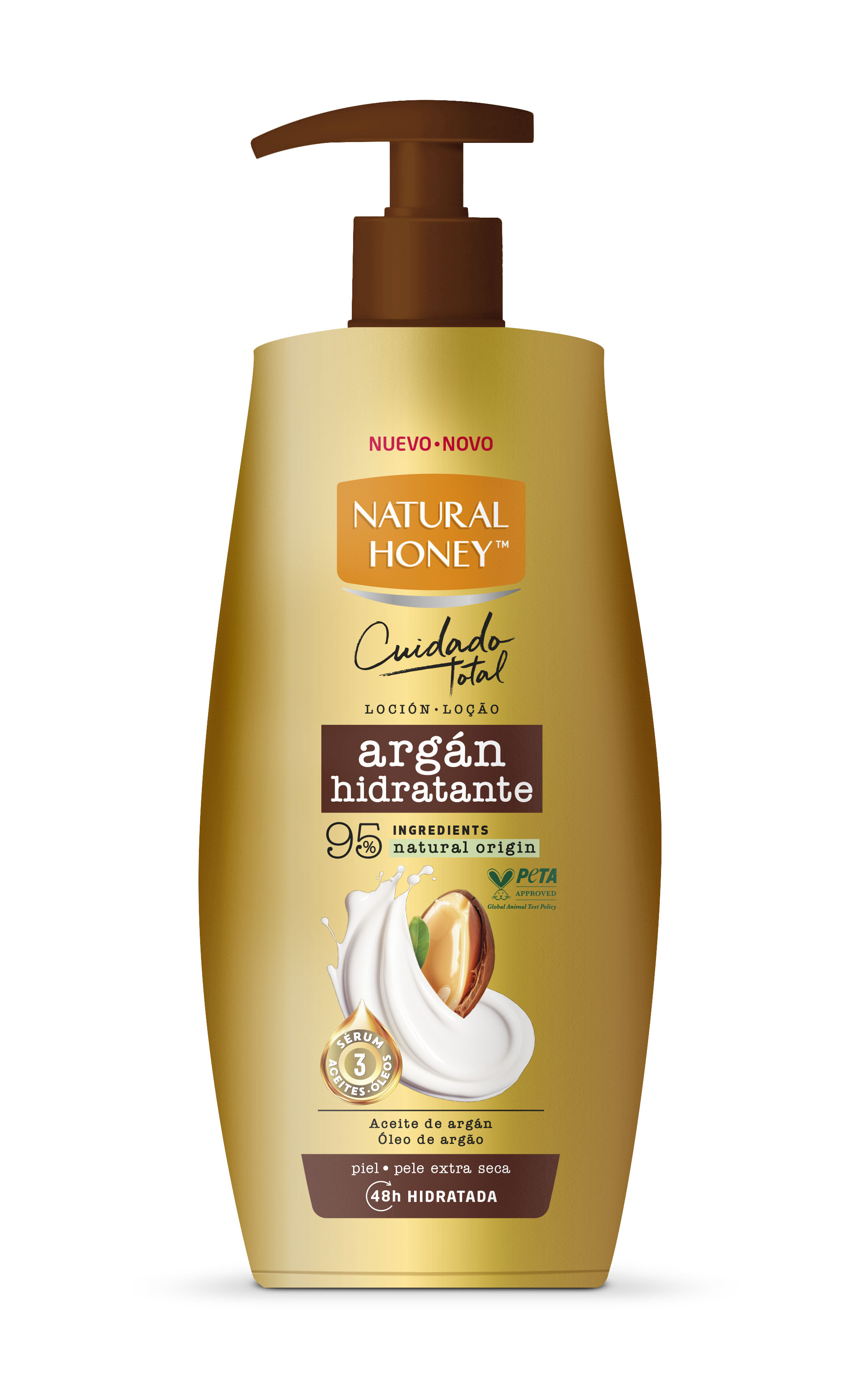 Natural Honey Lotion Élixir d'Argan | Parfumeries Primor