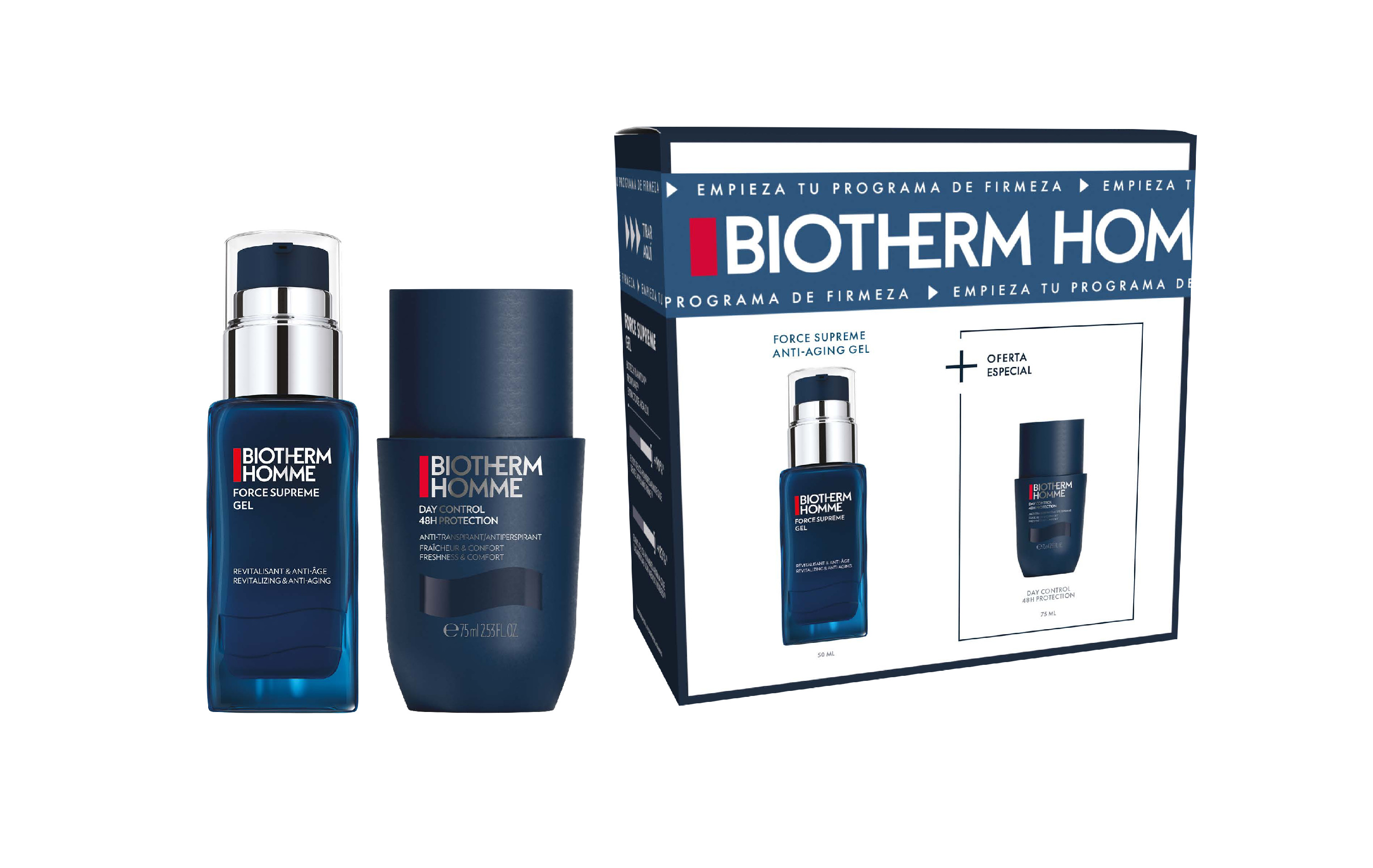Biotherm Cofanetto Force Supreme Homme Rivitalizzante e Protettivo