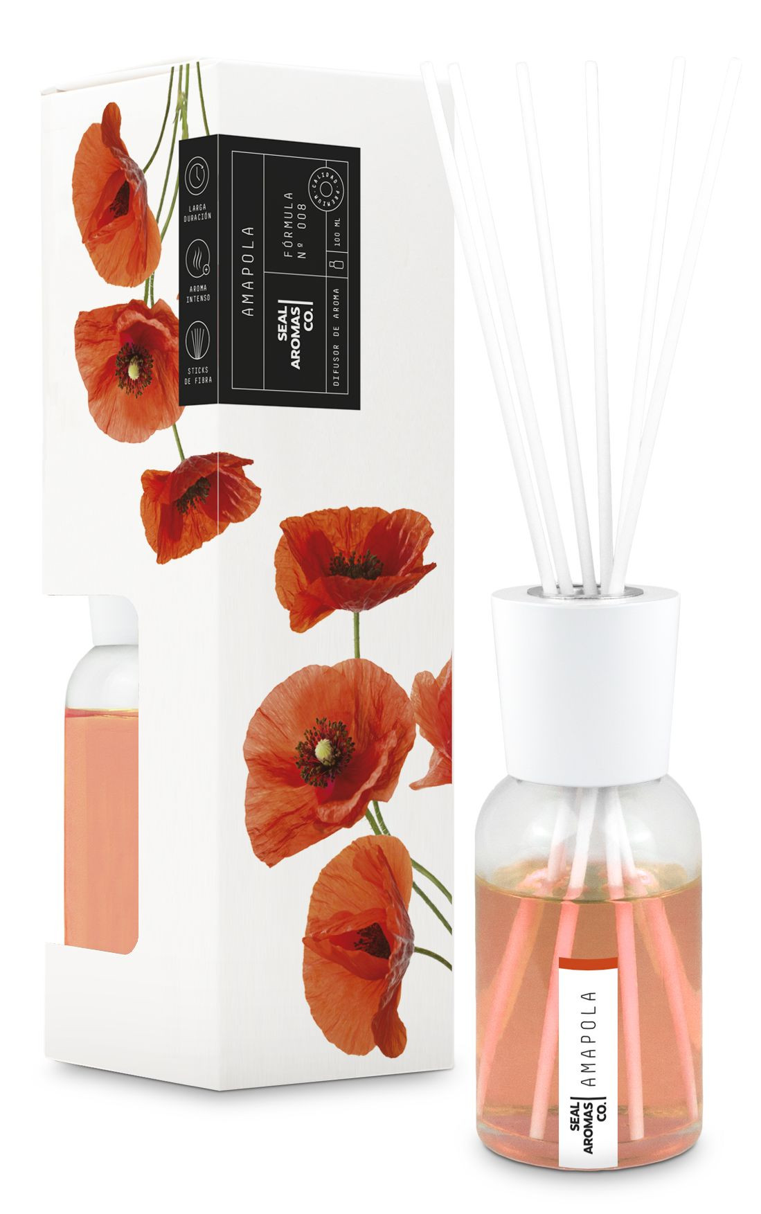 Seal Aromas Mikado Cannelle Orange Essential Diffuseur de parfum 100 ml
