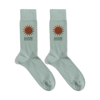 Calzini Summer Essence Blank Aqua Green