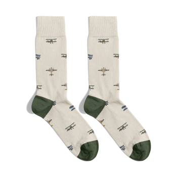 Calzini Classic Plane Socks
