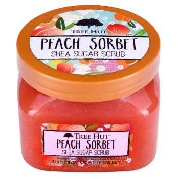 Shea Sugar Scrub Peach Sorbet Esfoliante Corpo