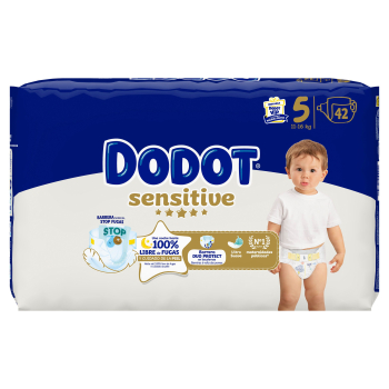 Pannolini sensitive taglia 5 (11-16 kg)