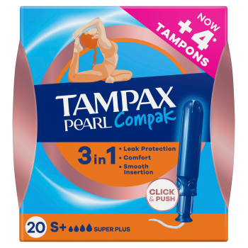 Tampony Compak Pearl Super Plus