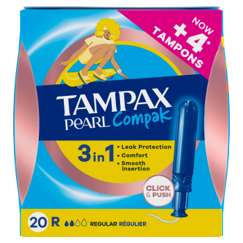 Wkładki higieniczne Compak Pearl Regular
