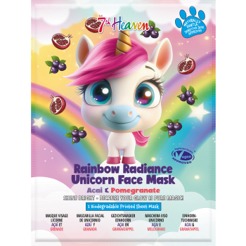 Gesichtsmaske Animal Mask Einhorn Yuzu und Camu Camu