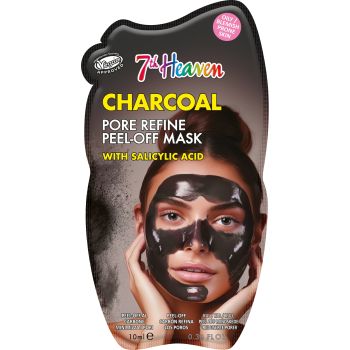 7th Heaven Maschera Peel-Off con Carbone Attivo e Acido Salicilico 