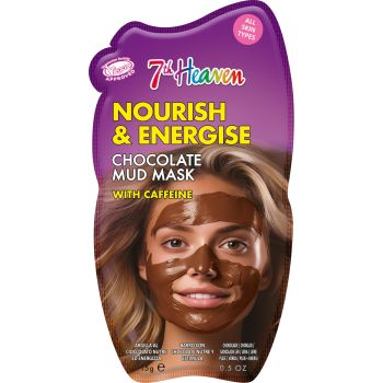 7th Heaven Nourish & Energise Maschera Viso Nutriente e Stimolante Cioccolato e Caffeina