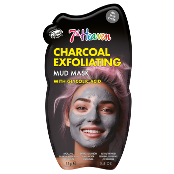 Mascarilla Barro Carbón con Ácido Glicólico Exfoliación