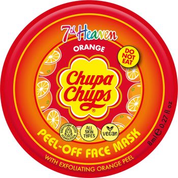 Maschera viso all'arancia Chupa Chups Peel-Off
