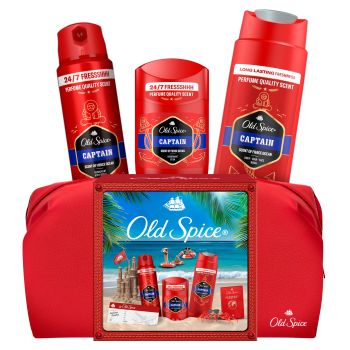 Set regalo per la borsa da viaggio Old Spice Captain