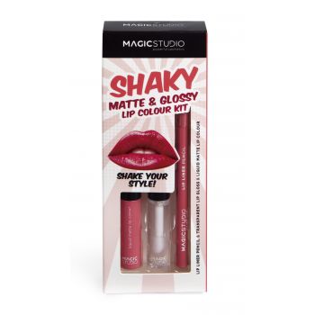 Kit di colori per labbra opachi e opachi Shaky