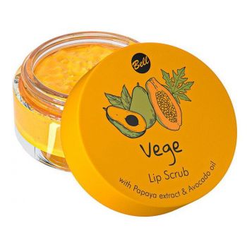Esfoliante per labbra Vege con Estratto di Papaya e Olio di Avocado