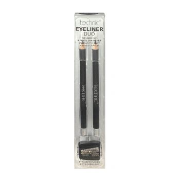 Duo di eyeliner marrone