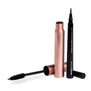 Eyeliner liquido e mascara