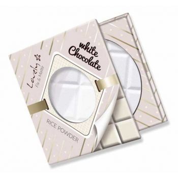 Polvere di cioccolato bianco Cipria compatta