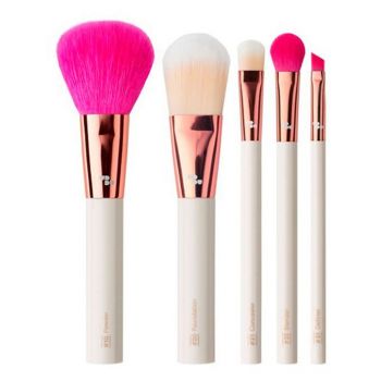 Set 5 pennelli per occhi e viso