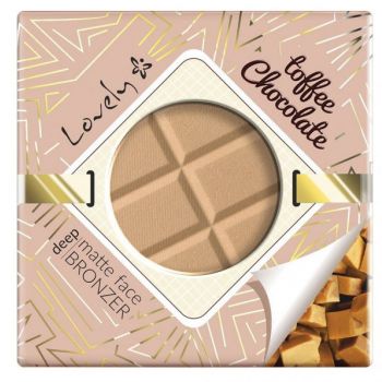 Cipria compatta in polvere al cioccolato Toffee