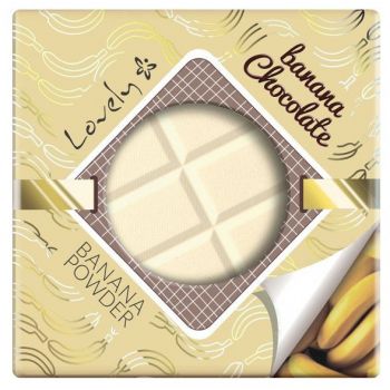 Polvere di cioccolato alla banana Cipria compatta