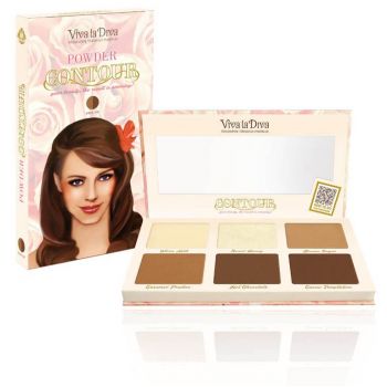 Palette per il contouring in polvere