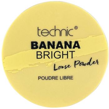 Cipria luminosa alla banana in polvere libera