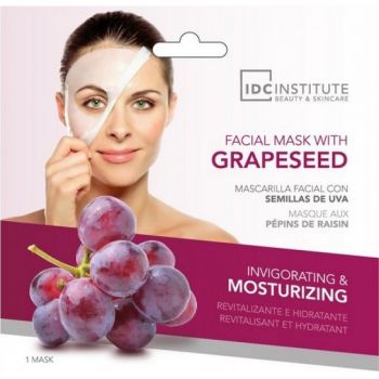Maschera per il viso ai semi d'uva