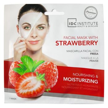Maschera per il viso alla fragola