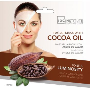 Maschera per il viso al cacao