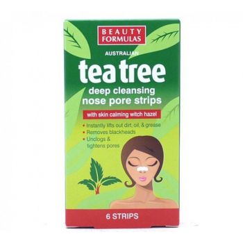 Tea Tree Nose Pore Strips per il naso