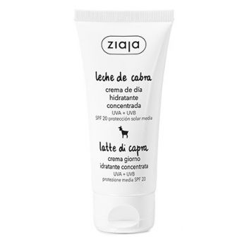 Concentrato di crema idratante al latte di capra