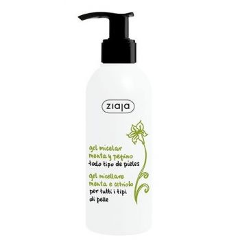 Gel detergente micellare al cetriolo e mentos