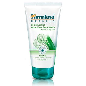 Detergente viso idratante all'aloe vera