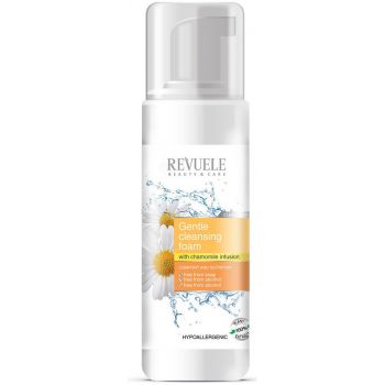 Detergente schiumogeno per il viso alla camomilla