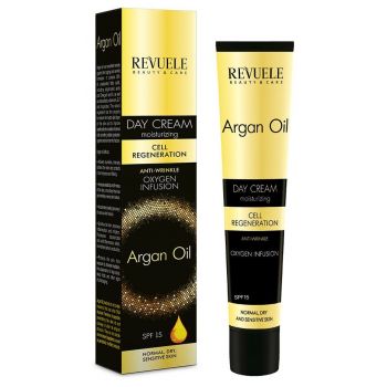 Crema da giorno all'olio di argan per il viso
