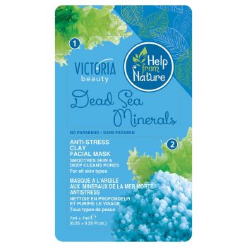 Maschera d'argilla antistress per il viso