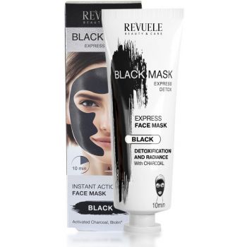 Maschera express detox nera