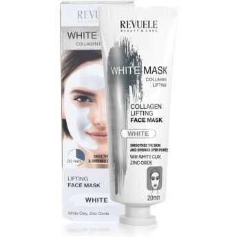 Maschera al collagene bianco