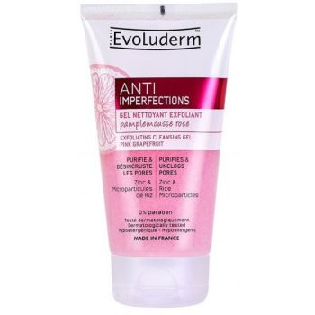Gel detergente esfoliante anti-imperfezioni