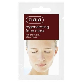 Maschera rigenerante per il viso con argilla bruna