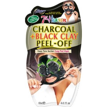 Maschera peel off al carbone e all'argilla nera