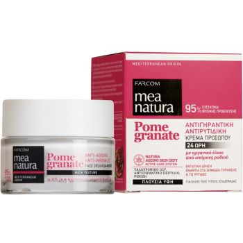 Crema antietà al pomegranato 24 ore, antirughe