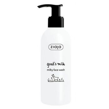 Detergente cremoso per il viso al latte di capra