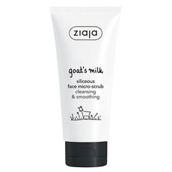Microscrub viso al latte di capra con silice