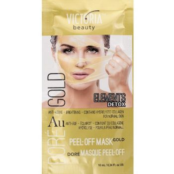 Maschera per il viso detox Peel-Off Gold