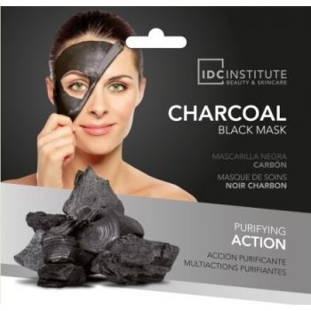 Maschera viso al carbone purificante