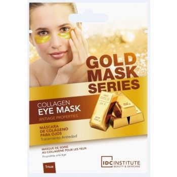 Maschera contorno occhi in oro con collagene