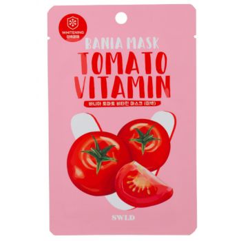 Maschera viso pomodoro