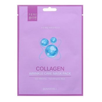 Maschera viso al collagene