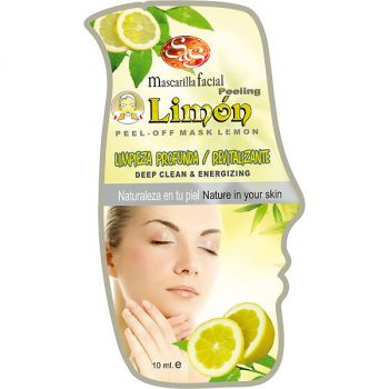 Maschera per il viso con peeling al limone