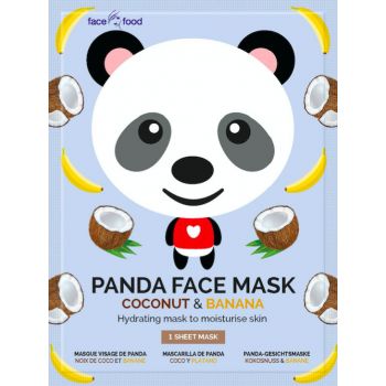 Maschera Panda al cocco e banana